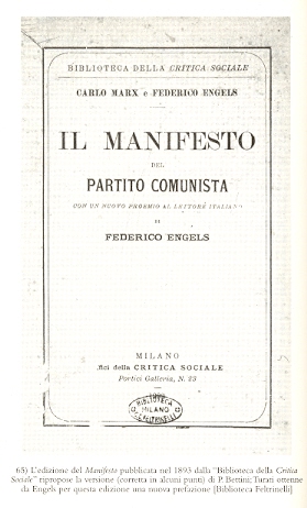 Manifesto del partito comunista - MANIFESTO DEL PARTITO COMUNISTA Marx e  Engels Redatto fra il - Studocu